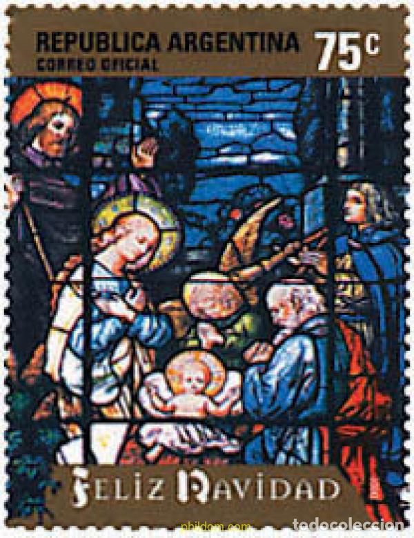 Sellos: 57032 MNH ARGENTINA 2000 NAVIDAD