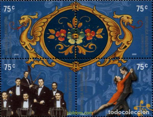 Sellos: 283745 MNH ARGENTINA 2000 EL TANGO