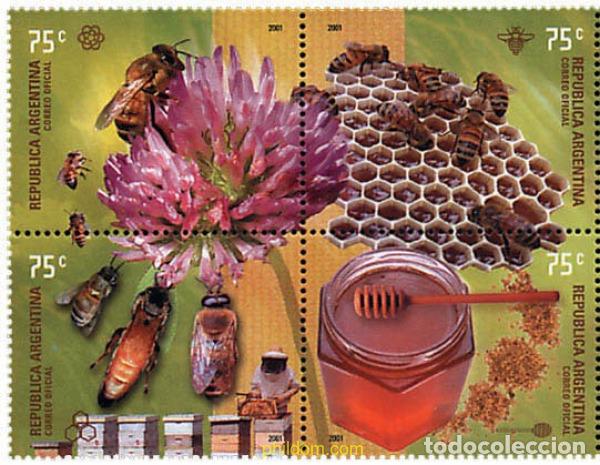 Sellos: 5440 MNH ARGENTINA 2001 APICULTURA
