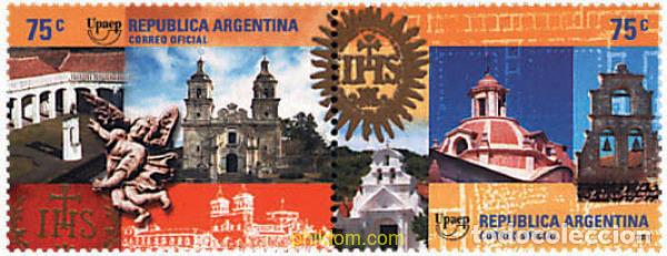 Sellos: 5586 MNH ARGENTINA 2001 AMERICA-UPAEP 2001 - PATRIMONIO DE LA HUMANIDAD