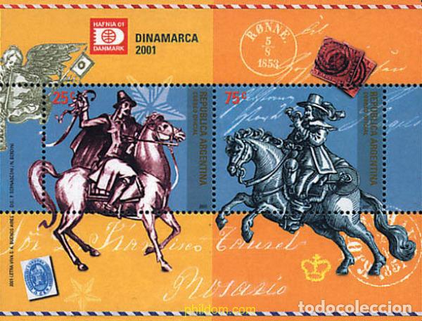 Sellos: 97532 MNH ARGENTINA 2001 HAFNIA 01. EXPOSICION FILATELICA INTERNACIONAL