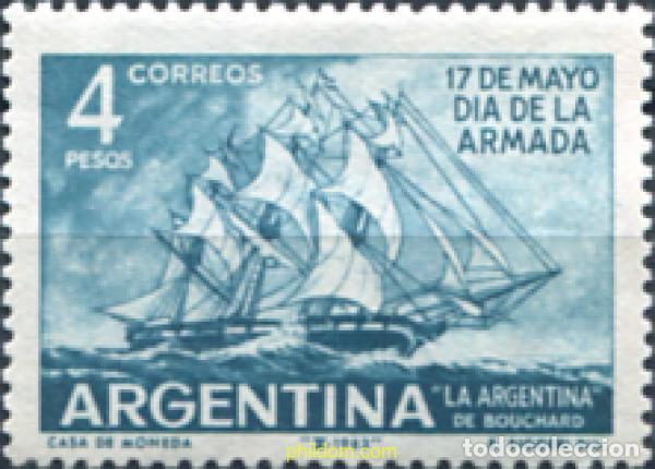 Sellos: 283240 MNH ARGENTINA 1963 DIA DE LA ARMADA