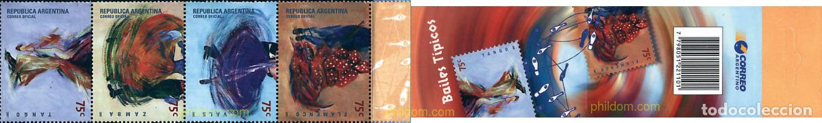 Sellos: 1907 MNH ARGENTINA 2001 DANZAS TIPICAS
