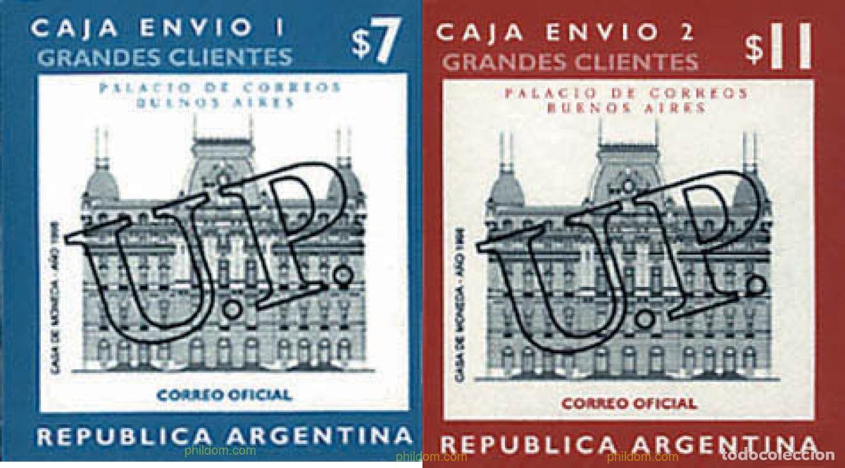 Sellos: 673978 MNH ARGENTINA 2001 SELLOS PARA PAQUETES