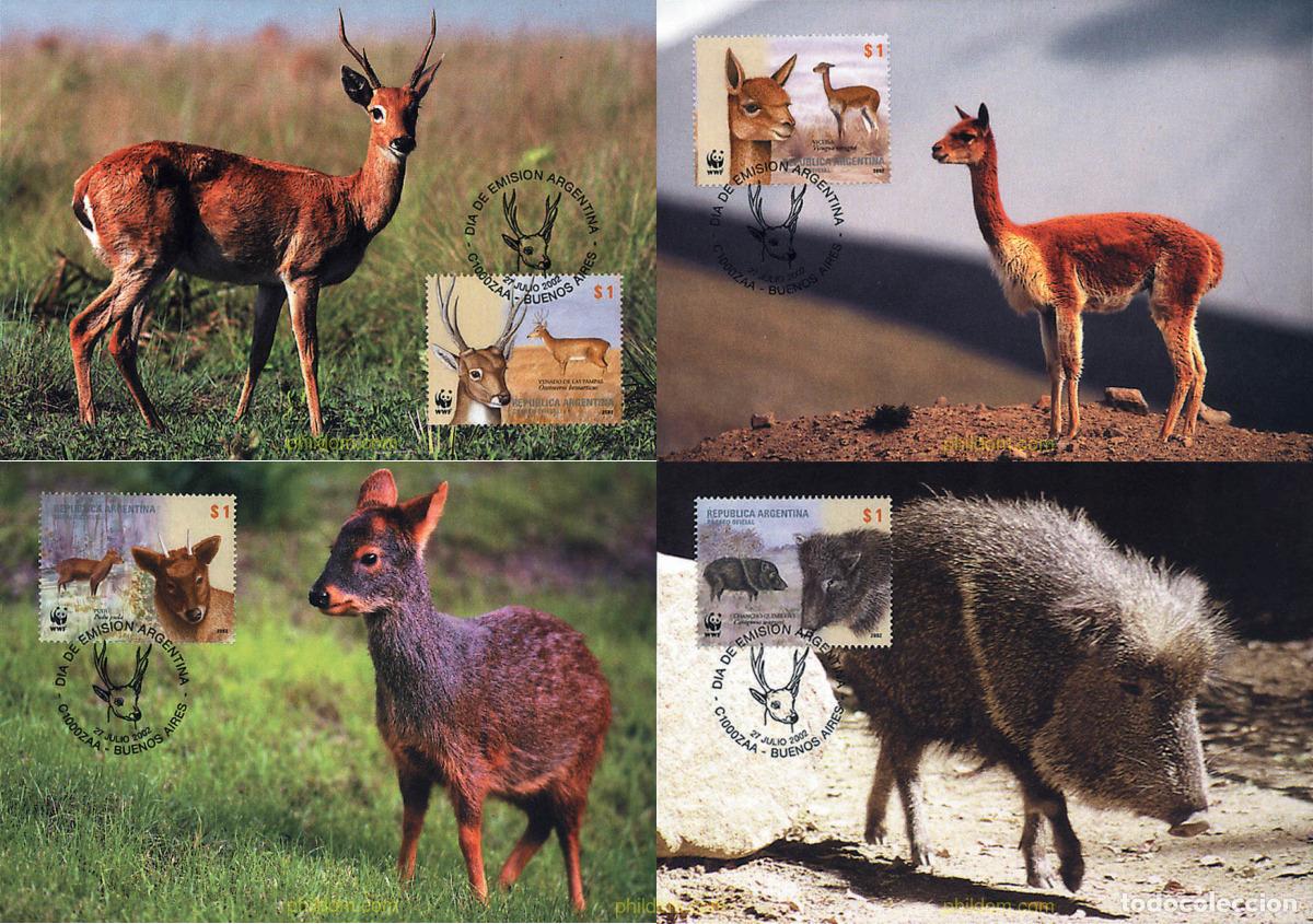Sellos: 7268 MNH ARGENTINA 2002 WWF