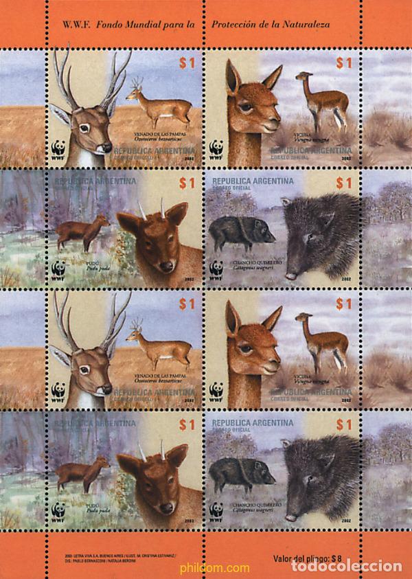 Sellos: 12624 MNH ARGENTINA 2002 WWF