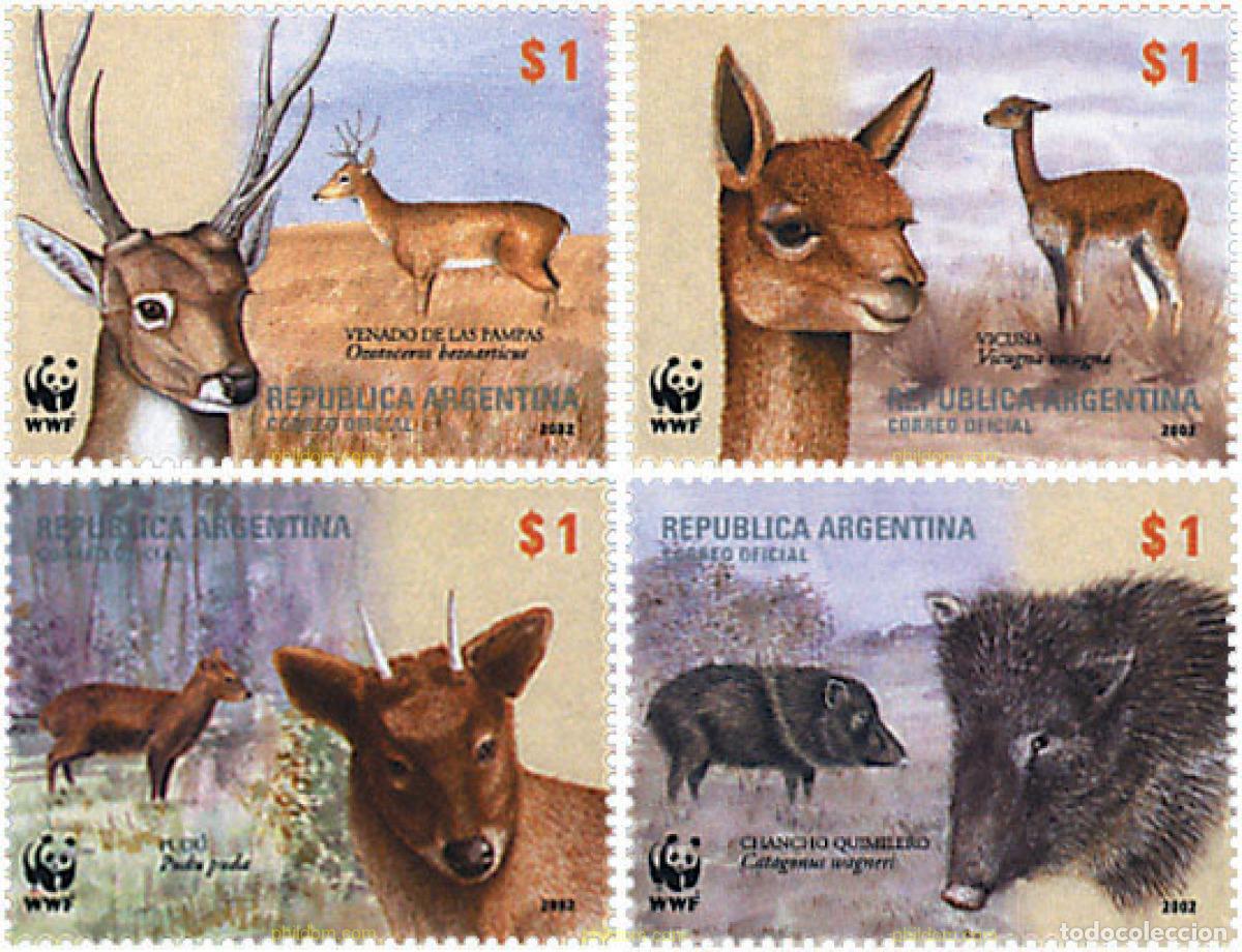 Sellos: 183627 MNH ARGENTINA 2002 WWF