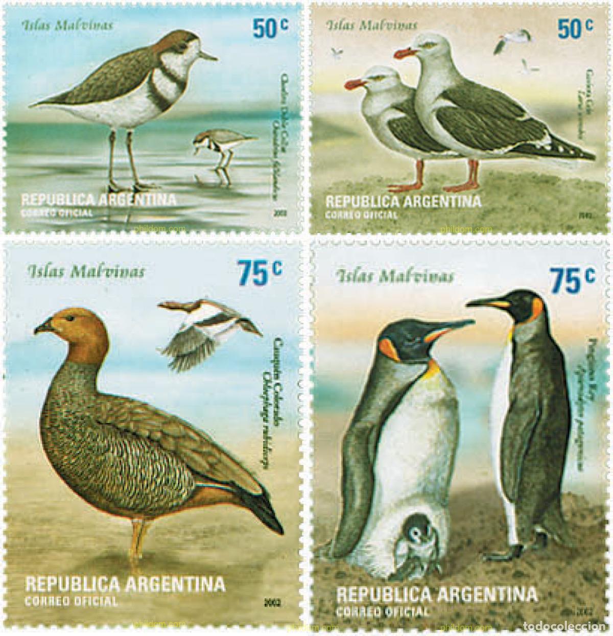 Sellos: 98690 MNH ARGENTINA 2002 FAUNA
