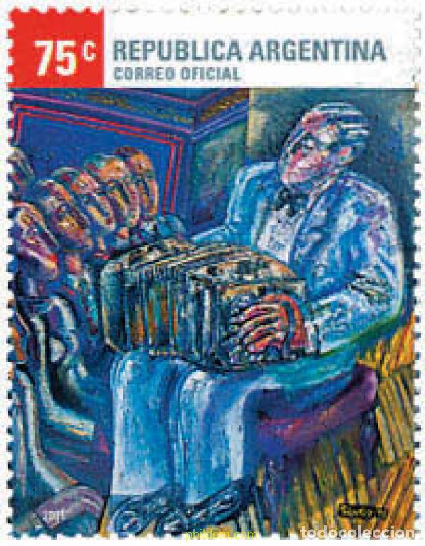 Sellos: 106189 MNH ARGENTINA 2001 HOMENAJE A ALDO SEVERI