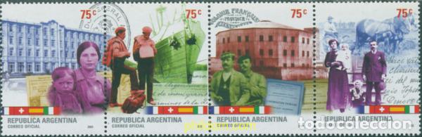 Sellos: 106187 MNH ARGENTINA 2002 COLONOS