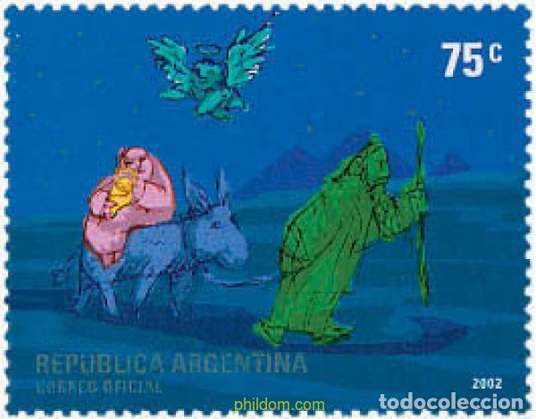 Sellos: 114360 MNH ARGENTINA 2002 NAVIDAD