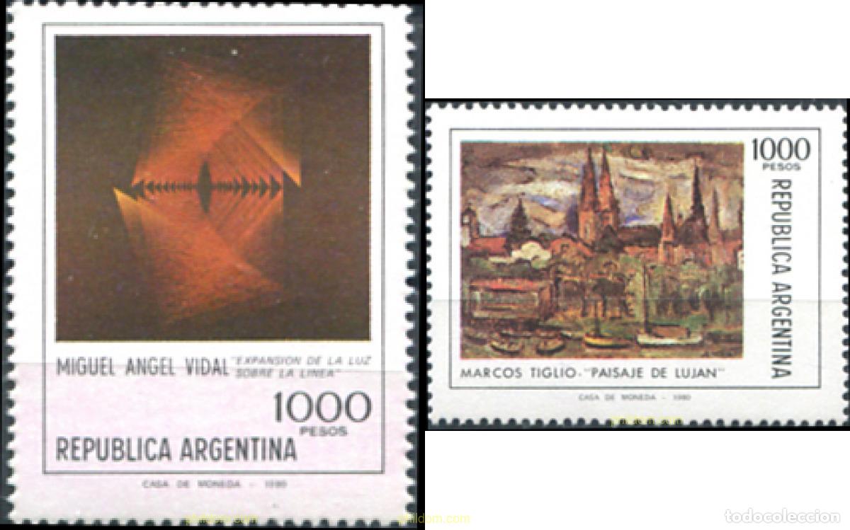 Sellos: 283568 MNH ARGENTINA 1981 PINTURA