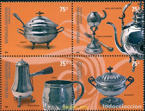 Sellos: 125969 MNH ARGENTINA 2003 PLATERIA