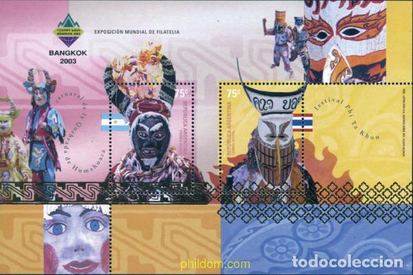 Sellos: 136354 MNH ARGENTINA 2003 BANGKOK 2003. EXPOSICION FILATELICA INTERNACIONAL