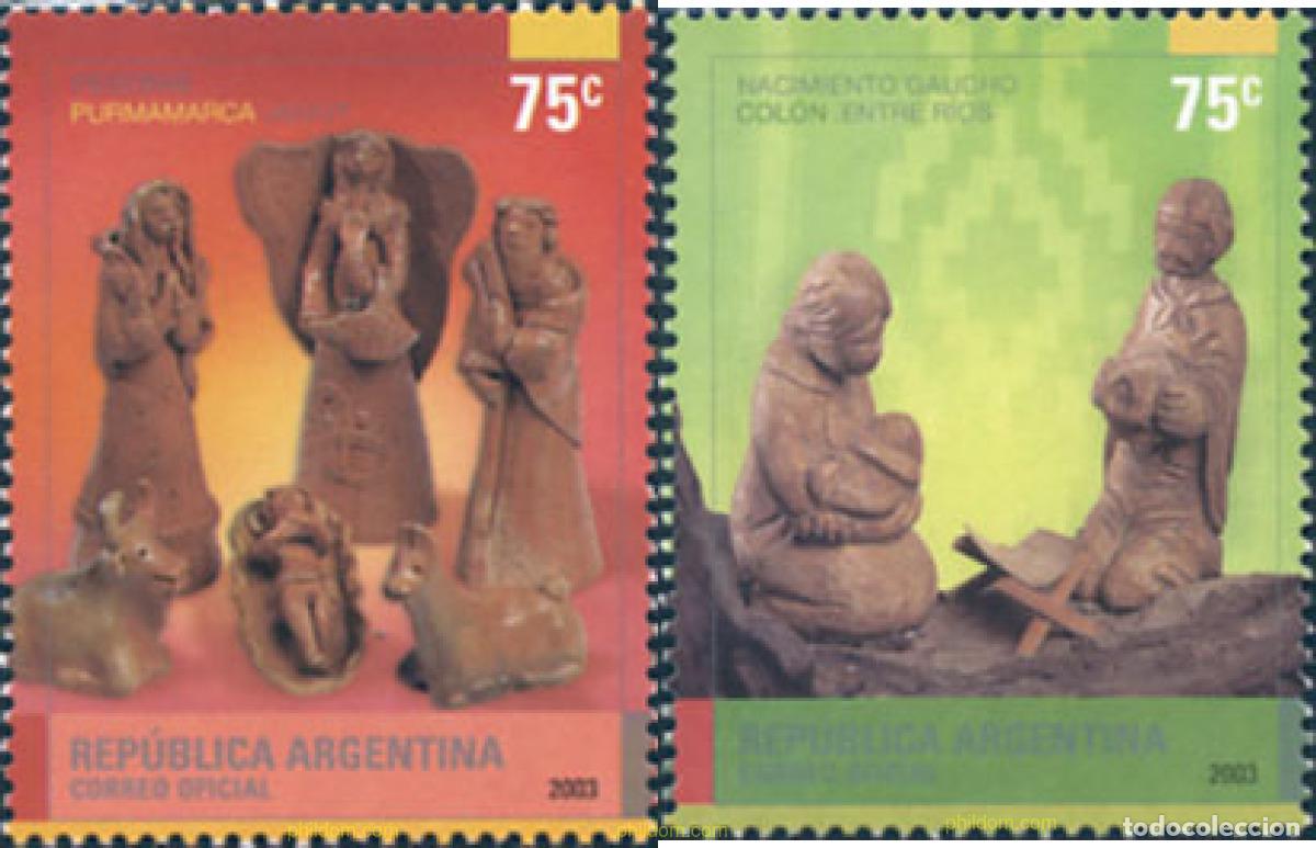 Sellos: 137921 MNH ARGENTINA 2003 NAVIDAD