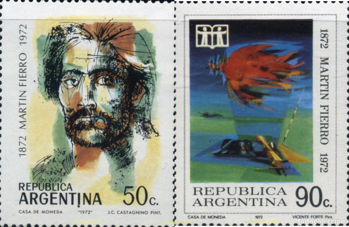 Sellos: 283528 MNH ARGENTINA 1972 PINTURA