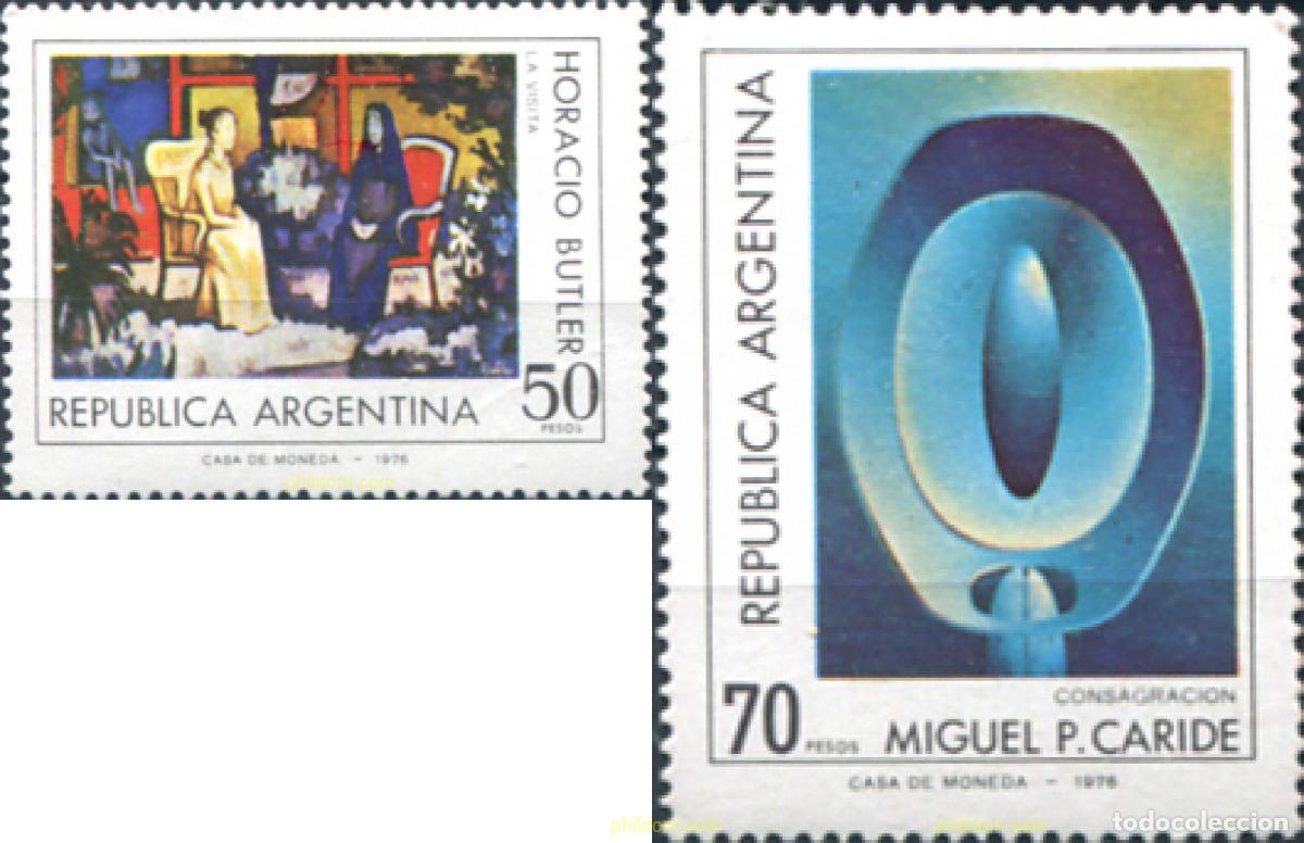 Sellos: 283402 MNH ARGENTINA 1977 PINTURA