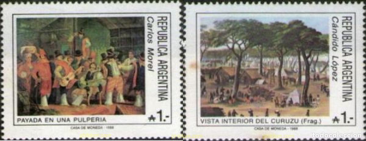 Sellos: 754555 MNH ARGENTINA 1988