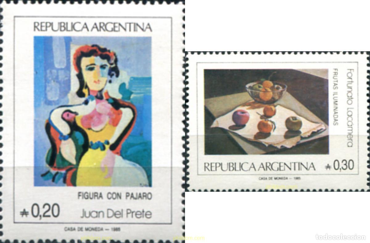 Sellos: 283655 MNH ARGENTINA 1985 PINTURA