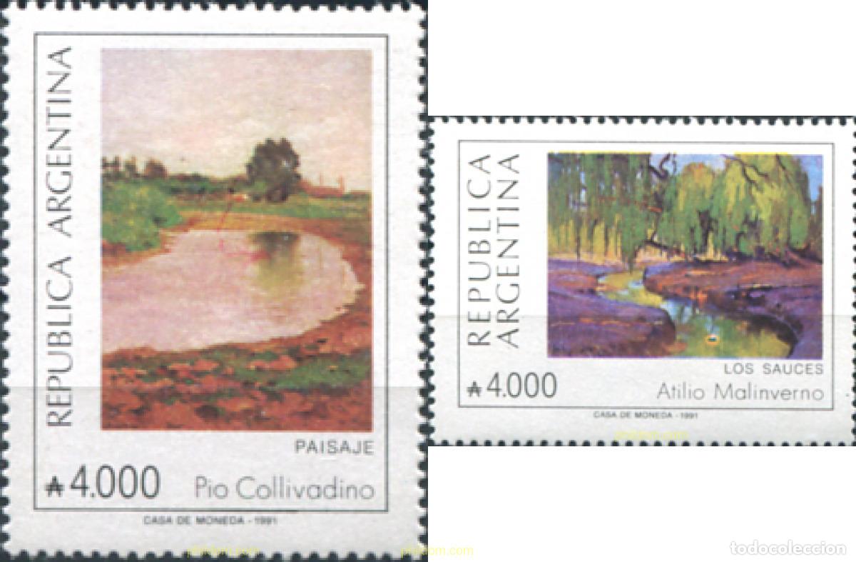 Sellos: 283698 MNH ARGENTINA 1991 ARTE ARGENTINO