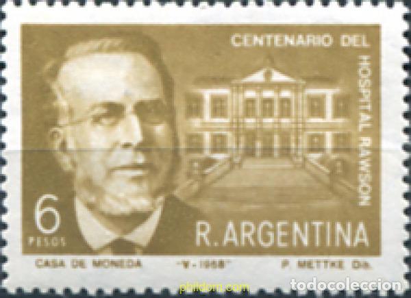 Sellos: 283293 MNH ARGENTINA 1968 CENTENARIO DEL HOSTITAL RAWSON