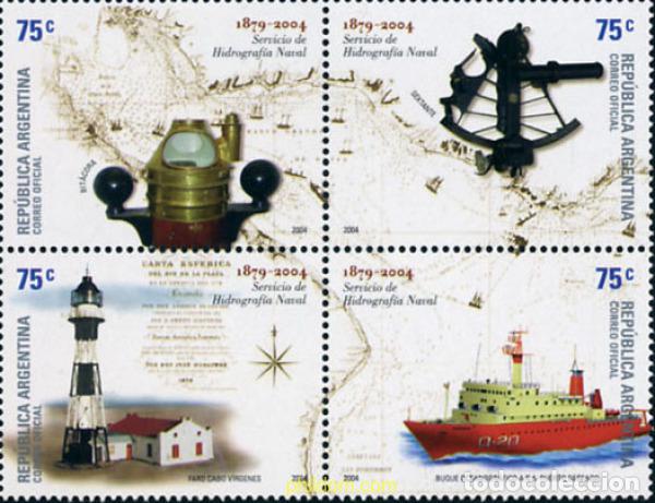 Sellos: 149259 MNH ARGENTINA 2004 HIDROGRAFIA