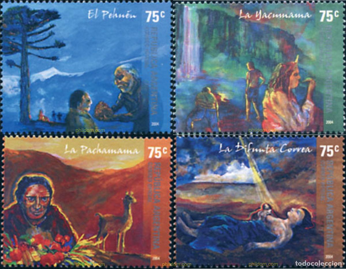 Sellos: 149264 MNH ARGENTINA 2004 LEYENDAS