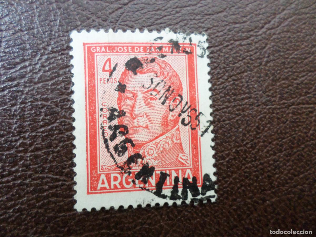 Sellos: :argentina, 1959, san martin, Yvert 605A