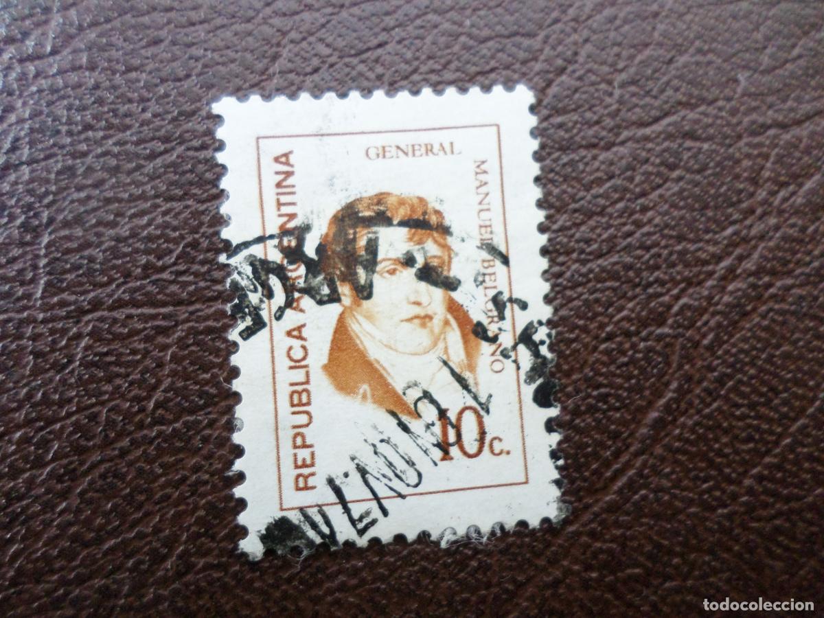 Sellos: :argentina, 1973, manuel belgrano, Yvert 948