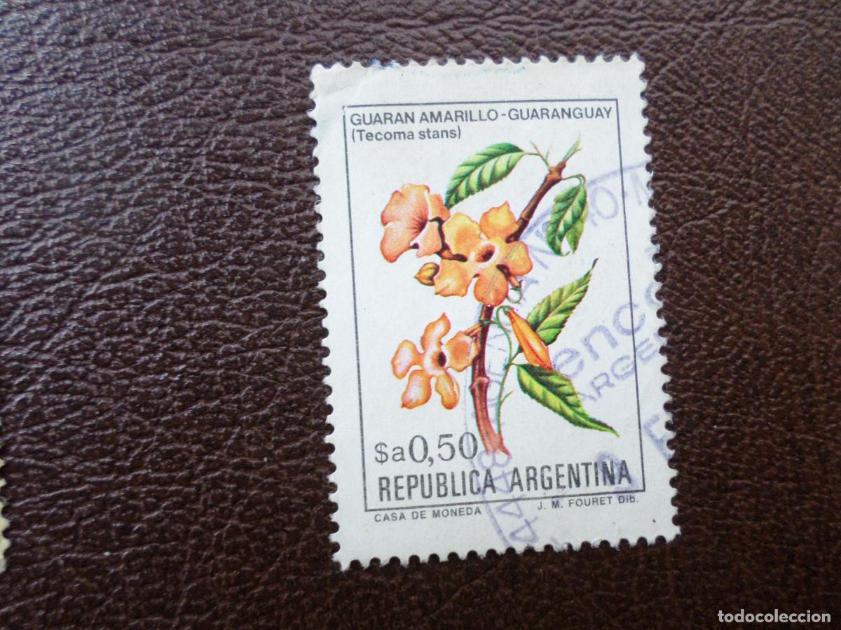 Sellos: :argentina, 1983, flores, Yvert 1356