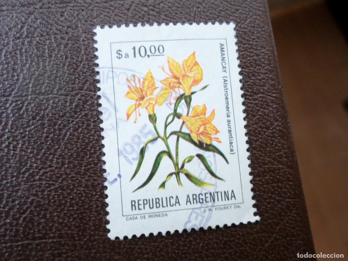 Sellos: :argentina, 1983, flores, Yvert 1390