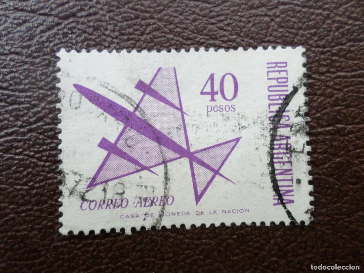Sellos: :argentina, 1969, Yvert 126 aereo