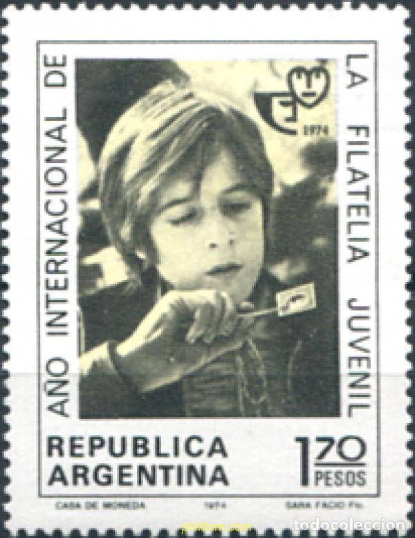 Sellos: 283347 MNH ARGENTINA 1974 A&Ntilde;O INTERNACIONAL DE LA JUVENTUD