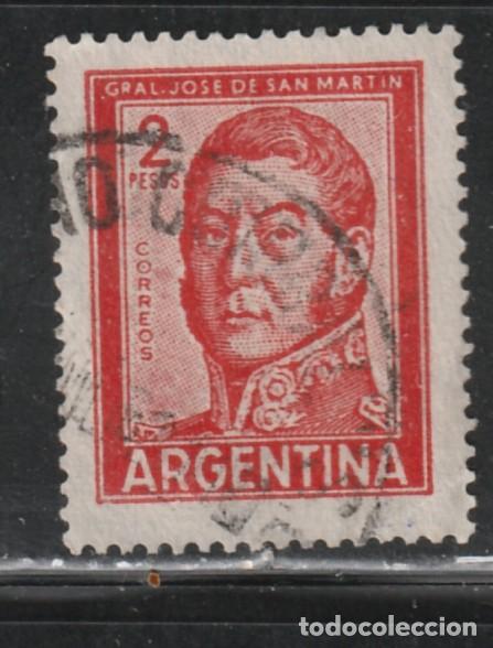 Sellos: ARGENTINA // YVERT 604 B // 1959-60 ... USADO