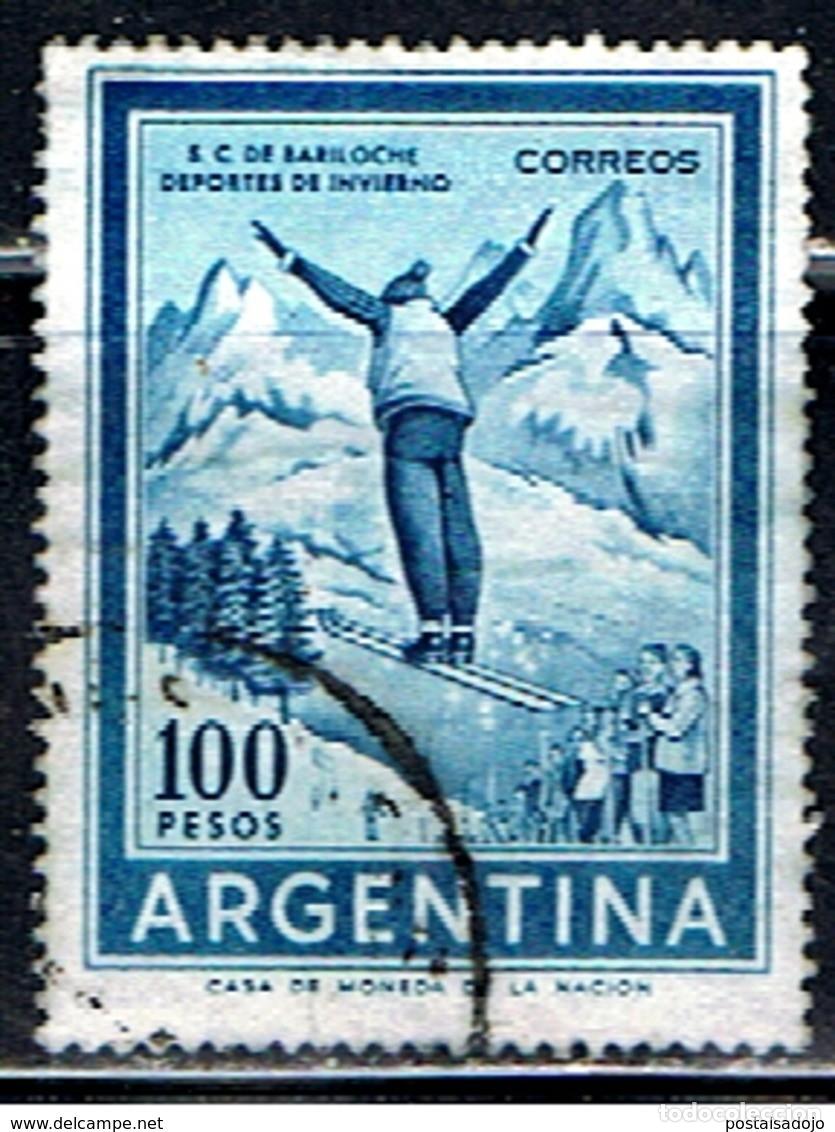 Sellos: ARGENTINA // YVERT 606 E //1959-62 ... USADO