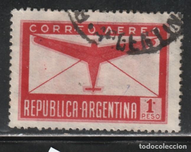 Sellos: ARGENTINA // YVERT 22 AEREO // 1940 ... USADO