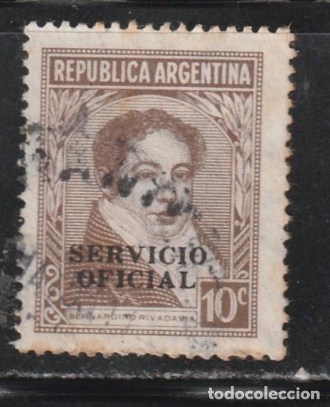 Sellos: ARGENTINA // YVERT 342 OFICIAL // 1938-54 ... USADO