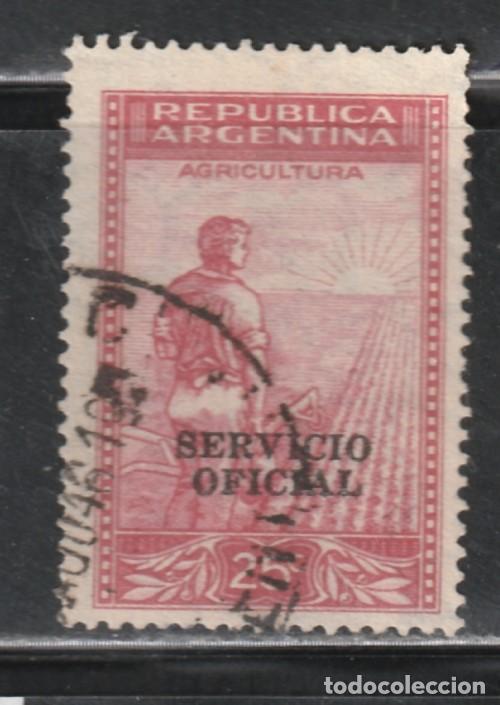 Sellos: ARGENTINA // YVERT 345 OFICIAL // 1938-54 ... USADO