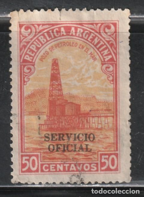 Sellos: ARGENTINA // YVERT 346 OFICIAL // 1938-54 ... USADO