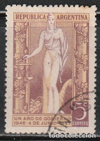 Sellos: ARGENTINA // YVERT 487 // 1947 ... USADO