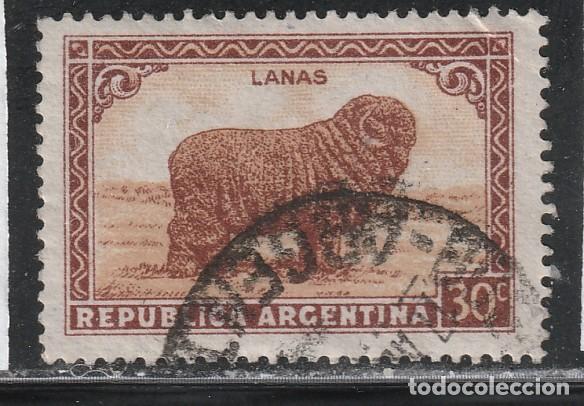 Sellos: ARGENTINA // YVERT 452 // 1945-48 ... USADO