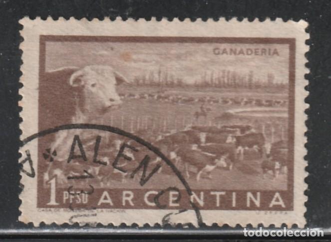 Sellos: ARGENTINA // YVERT 547 A // 1954-59 ... USADO