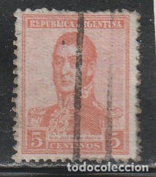 Sellos: ARGENTINA // YVERT 233 // 1918-19 ... USADO