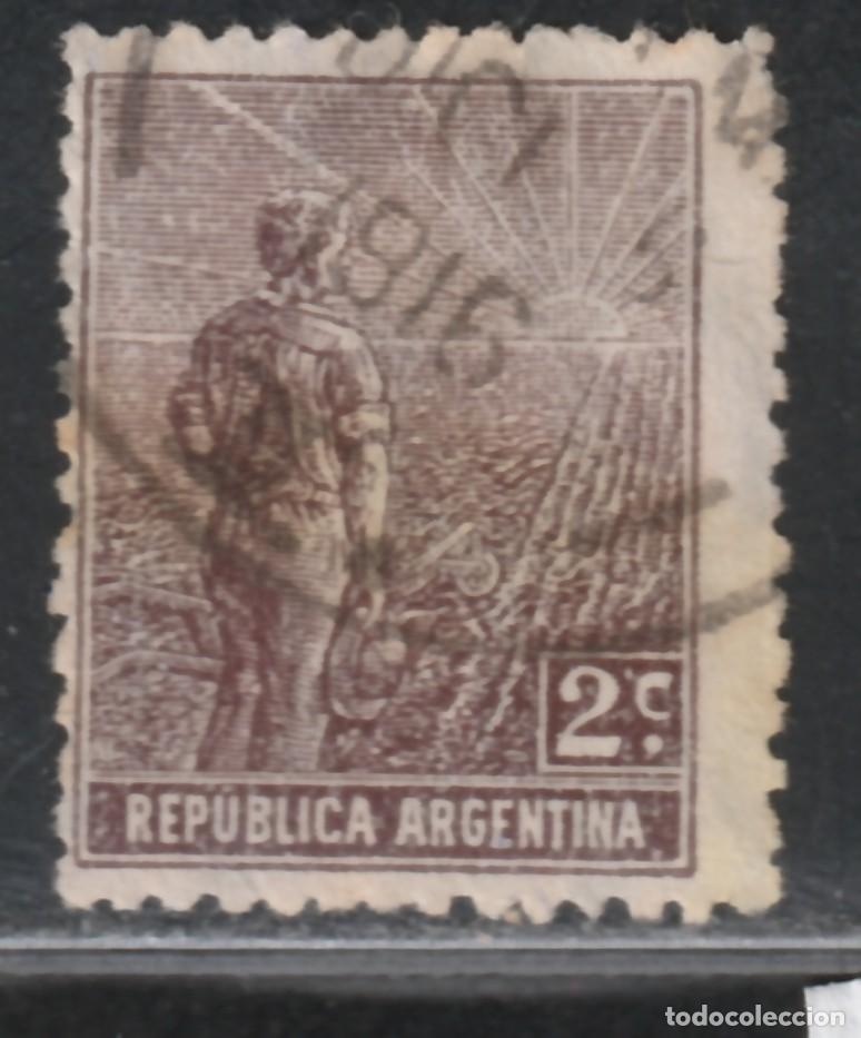 Sellos: ARGENTINA // YVERT 179 A // 1912-15 ... USADO
