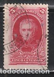 Sellos: ARGENTINA // YVERT 153 // 1910 ... USADO