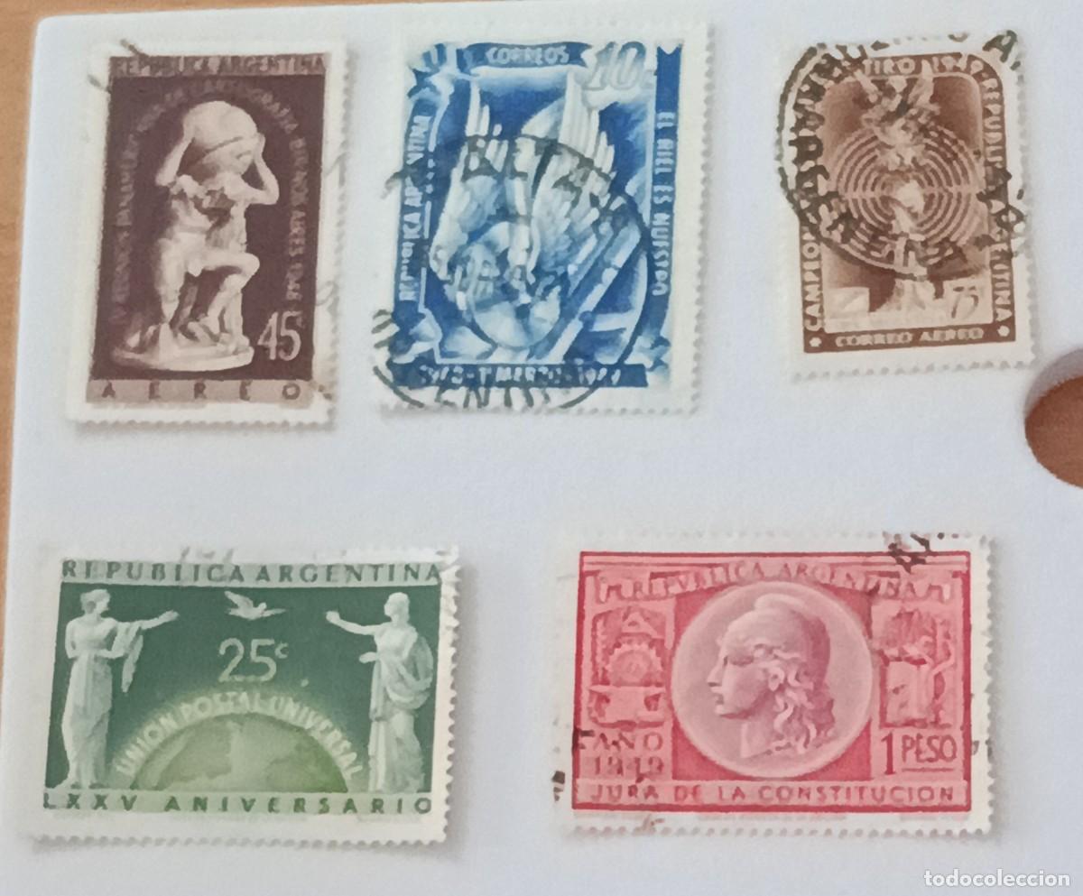 Sellos: Sellos Argentino 1949, a&ntilde;o completo.
