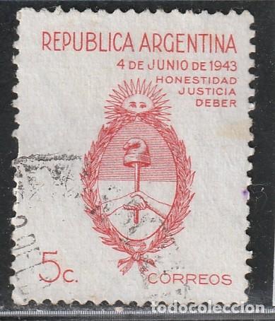 Sellos: ARGENTINA // YVERT 425 // 1943 ... USADO