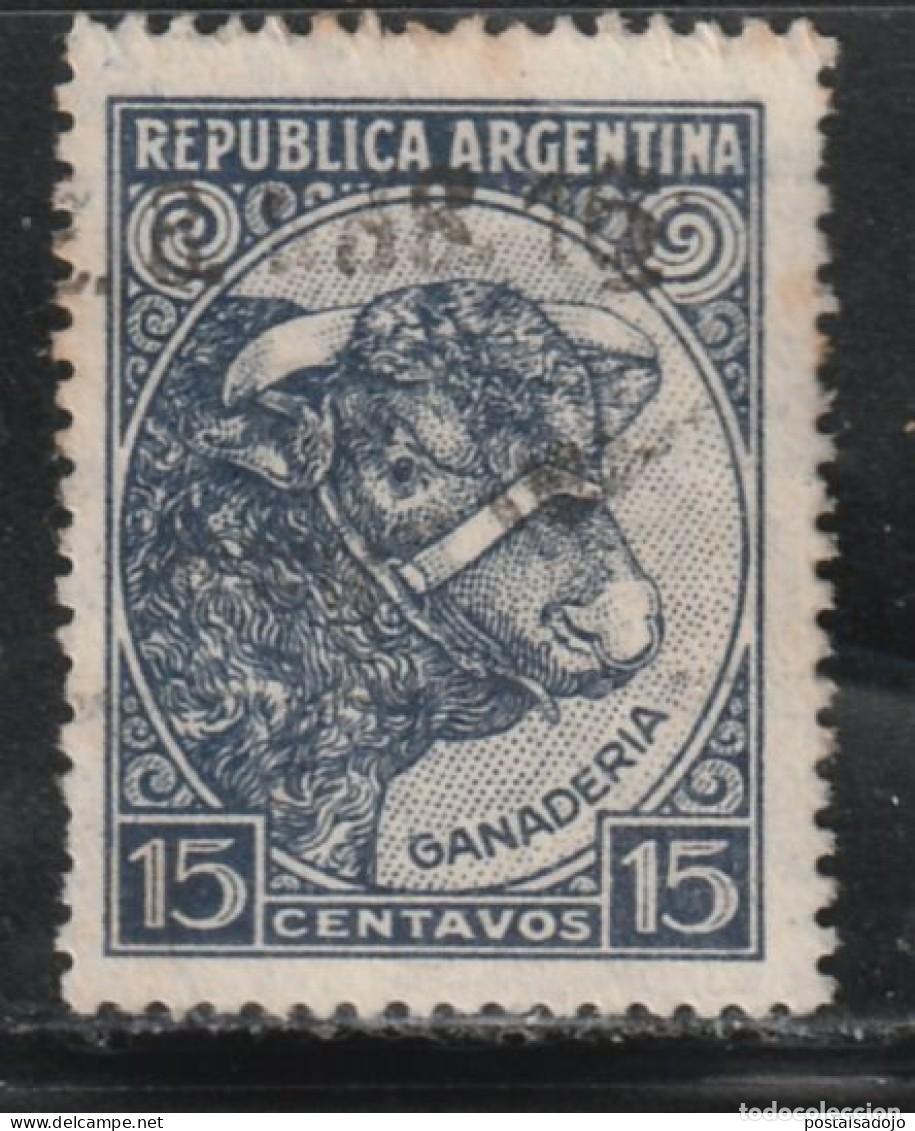 Sellos: ARGENTINA // YVERT 375 // 1935-36 ... USADO