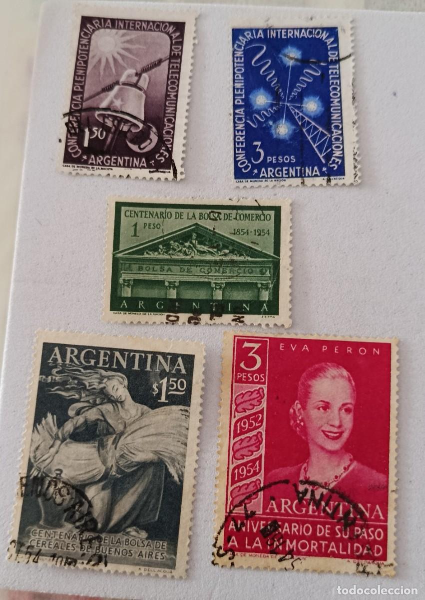Sellos: Sellos Argentina 1954 varios