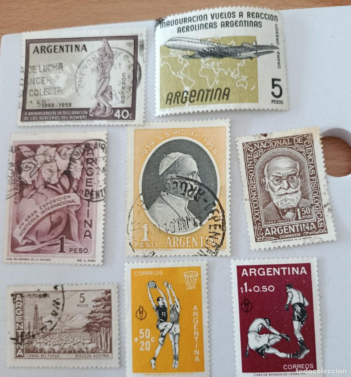 Sellos: Sellos Argentina 1959, varios